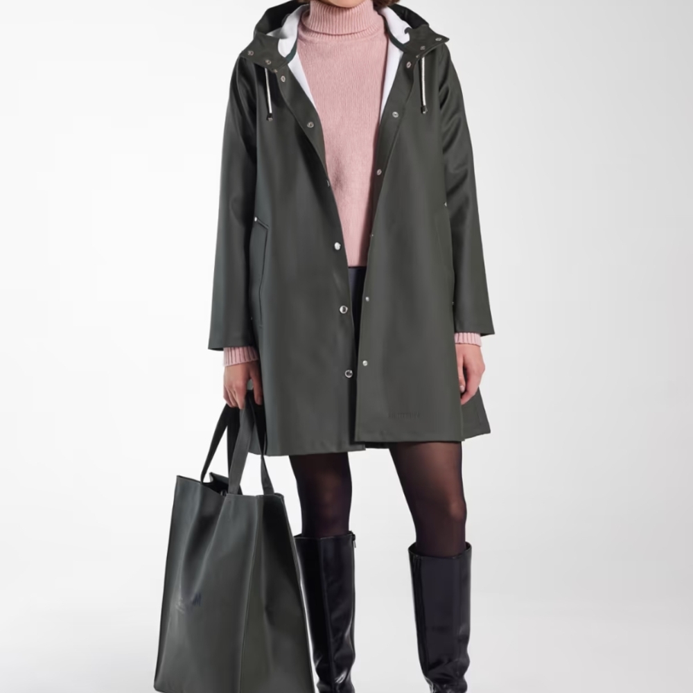 Stylish Green Stutterheim Raincoat